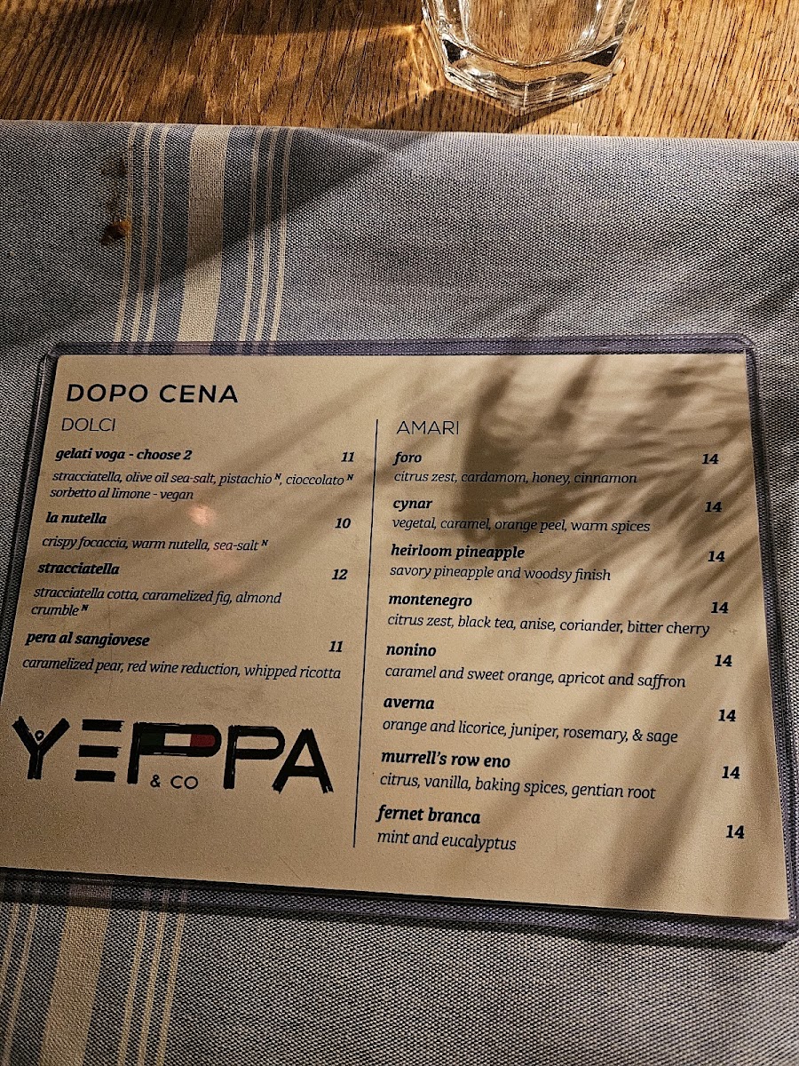 Yeppa & Co. - Buckhead Menu - Image 4