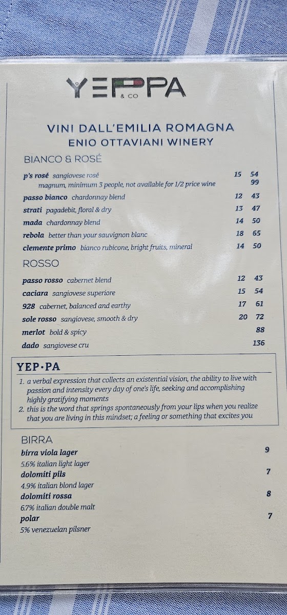 Yeppa & Co. - Buckhead Menu - Image 5